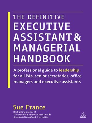 cover image of The Definitive Executive Assistant and Managerial Handbook